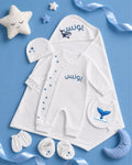 Customized Newborn BabyBoy Gift Set – 6 Pieces