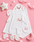 Customized Newborn BabyGirl Gift Set – 6 Pieces