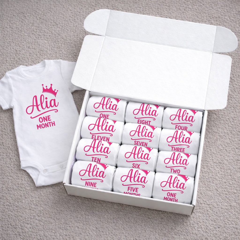 Baby's First Year – Personalized with Baby’s Name
