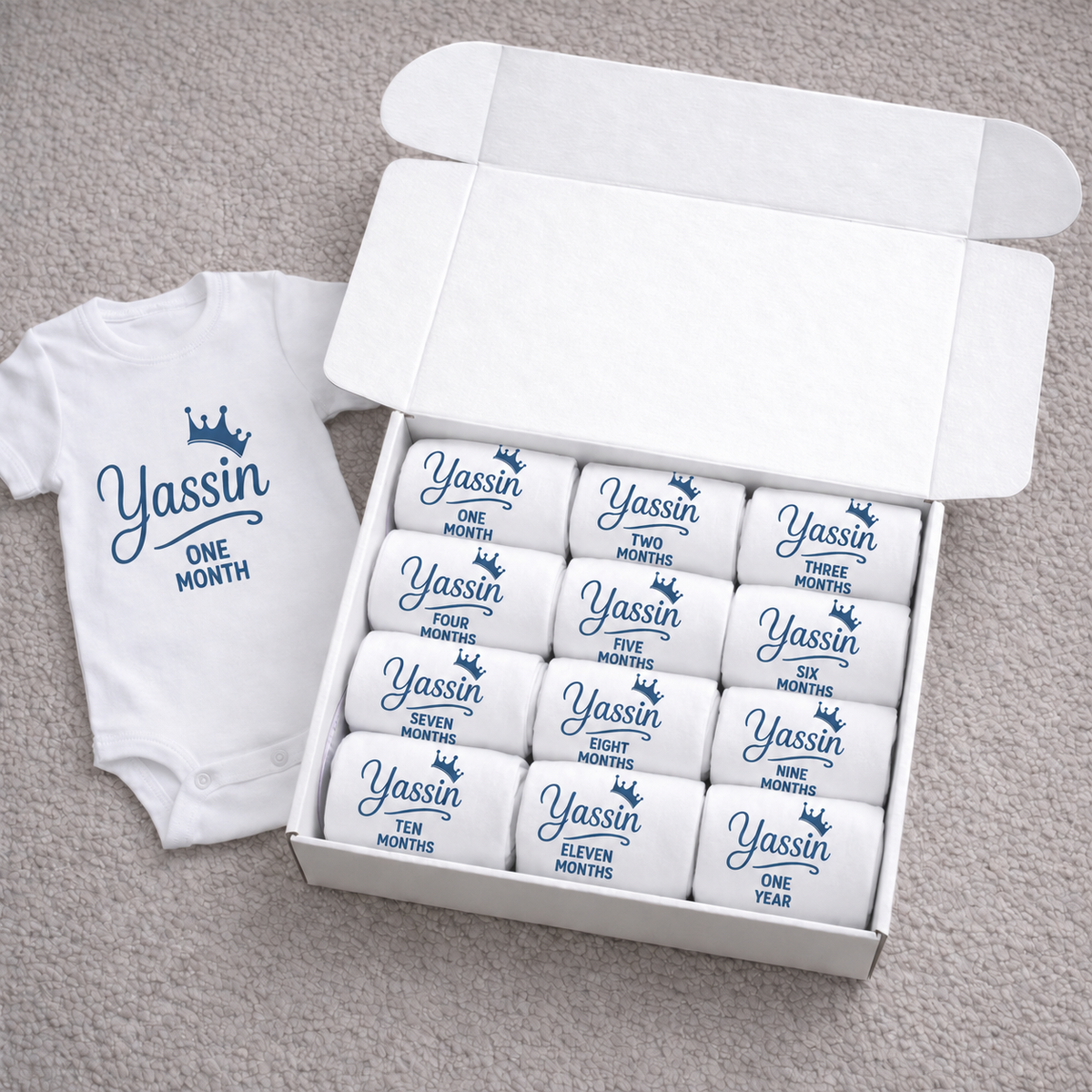 Baby's First Year – Personalized with Baby’s Name