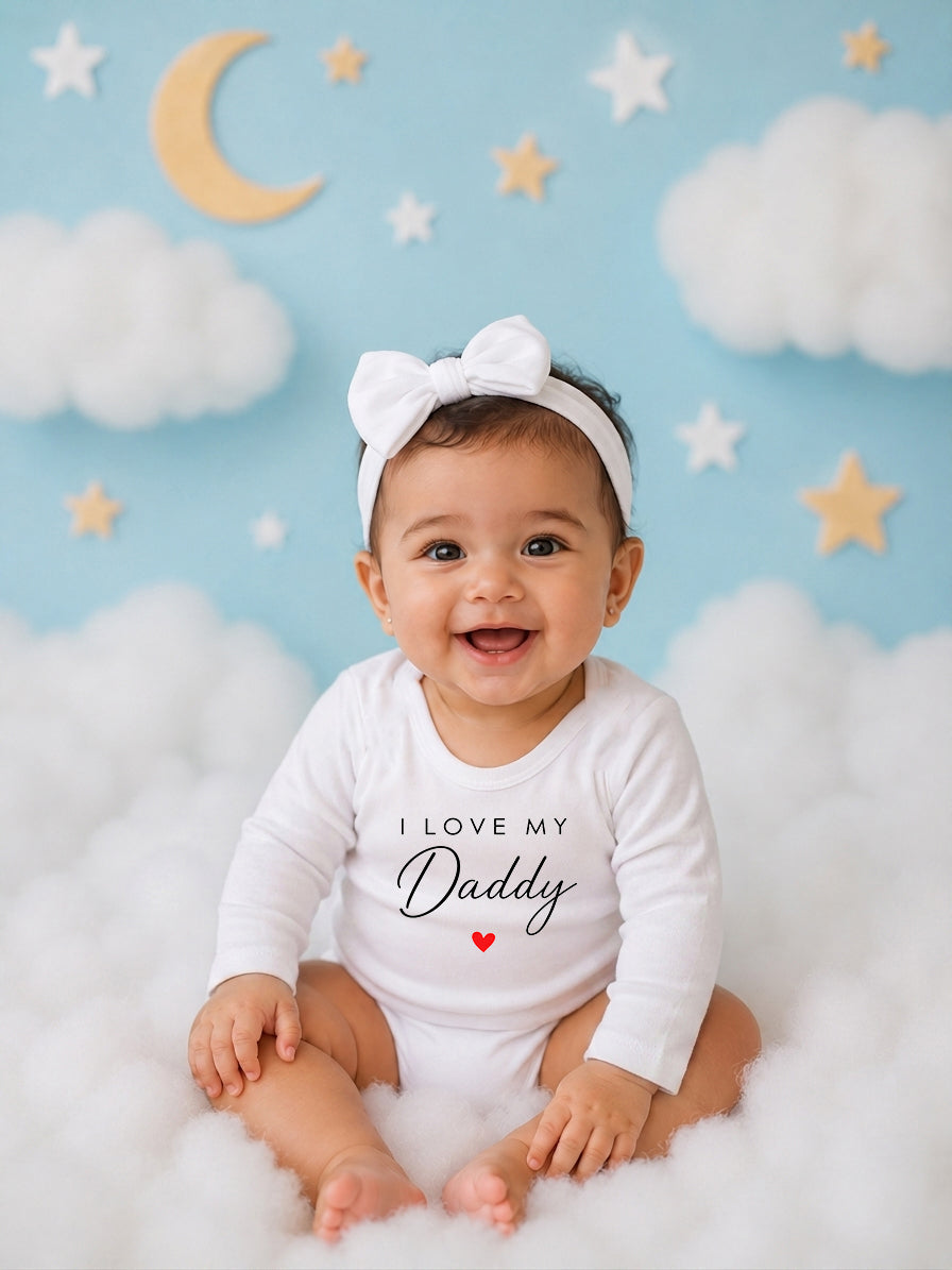 I Love My Daddy Baby Bodysuit