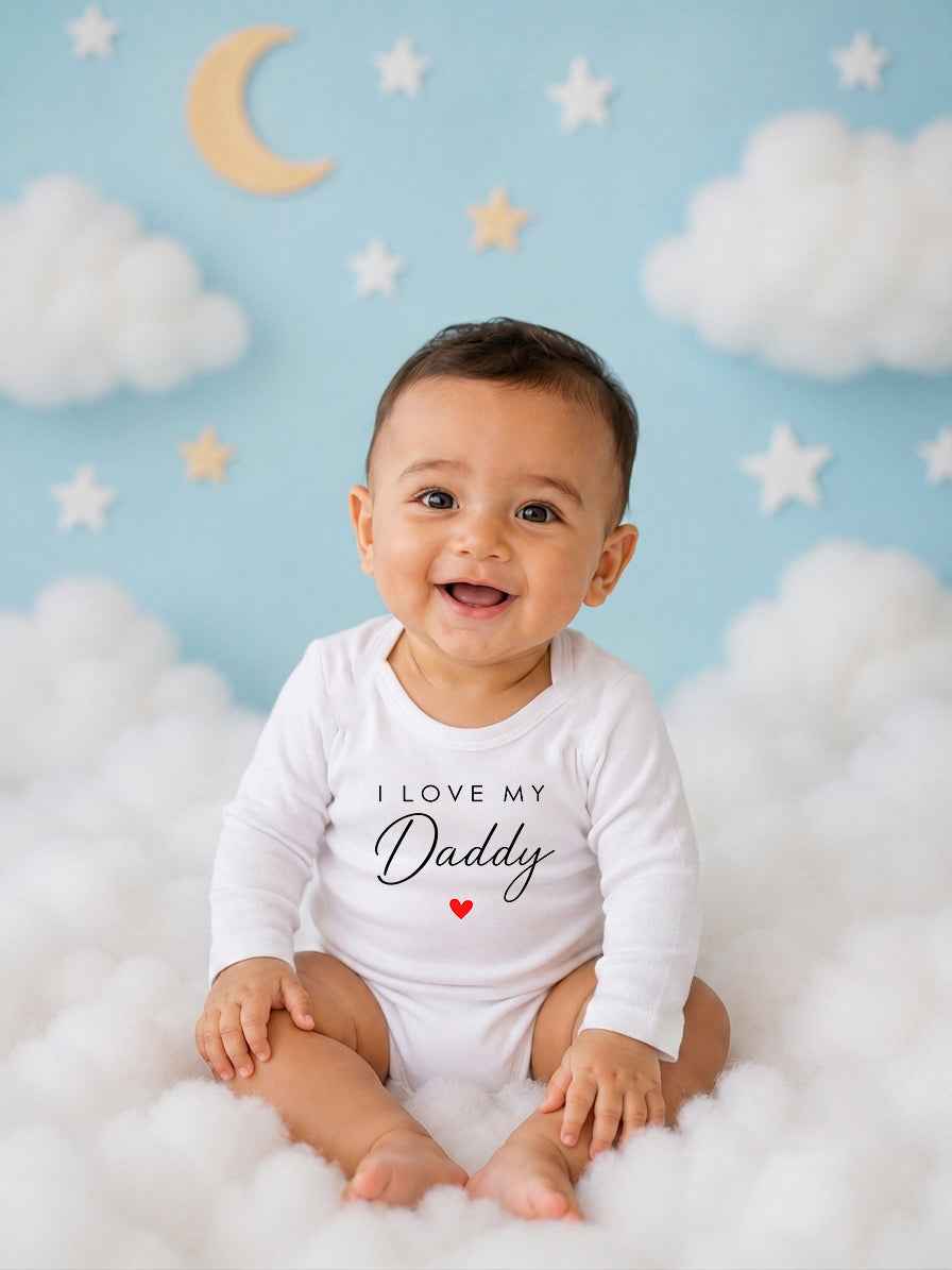 I Love My Daddy Baby Bodysuit