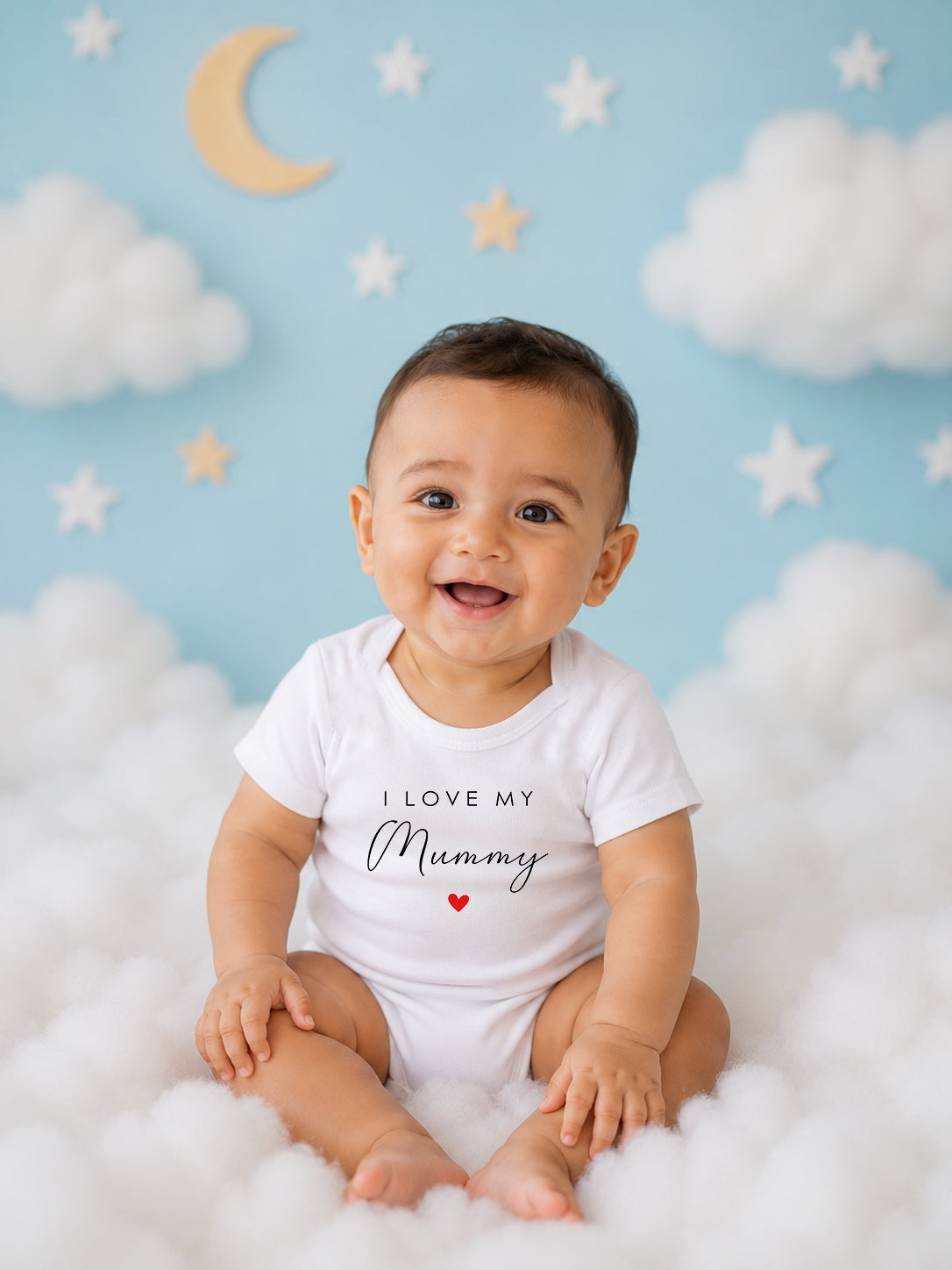 I Love My Mummy Baby Bodysuit