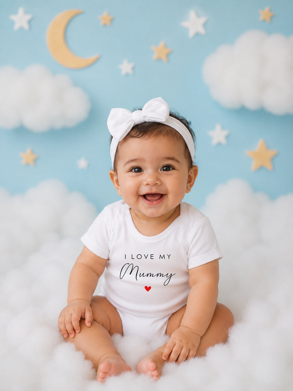 I Love My Mummy Baby Bodysuit