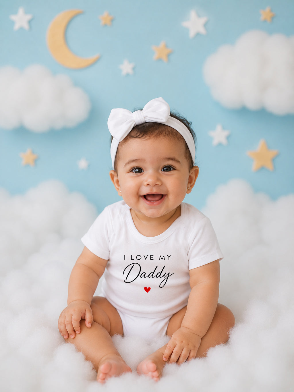 I Love My Daddy Baby Bodysuit